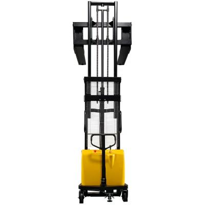 China Building Material Shops Semi-electric Pallet Stacker for sale