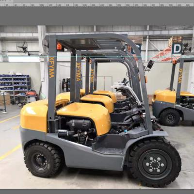 China Machinery repair shops Lastet design forklift 3 ton diesel forklift with low price xinchai engine 3-10 meter mast toyota partially enclosed seat for sale