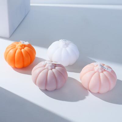 China Cute Birthdays Pumpkin Shape Scented Candles Scented Wholesale for sale