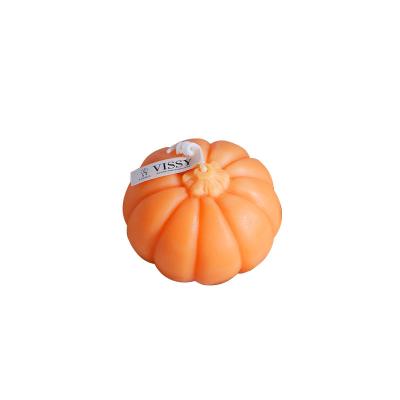 China Wholesale Pumpkin Scented Candle Birthdays Raymeel Private Label Candle Soy Wax Plam Wax Scented Candle for sale