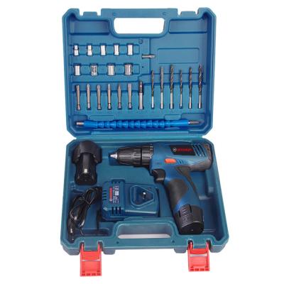 China BOSHUN Li-ion Cordless Drill Kit Bosch Model 12V Blue Color BS6012C-2 for sale