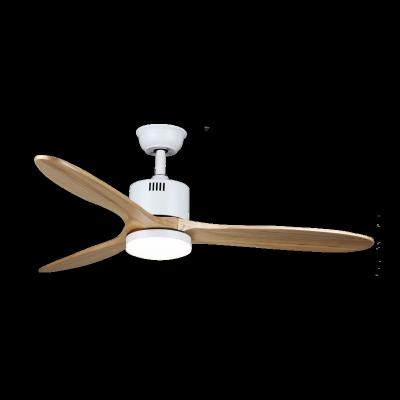 China OEM ODM 52 LED Palm Leaves Tourism Hotel Ceiling Fan 3 Inch Blade Rattan Ceiling Fan Tropical Ceiling Fan Remote Control for sale