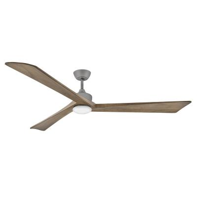 China 52 Inch Remote Control OEM ODM Designer Ceiling Fans CE ROHS 3 Blades LED Wood Ceiling Fan Light for sale