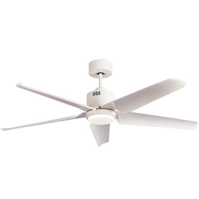 China OEM ODM Modern Indoor Ceiling Fan Decorative Smart Remote Control ABS Led Ceiling Fans With Light for sale