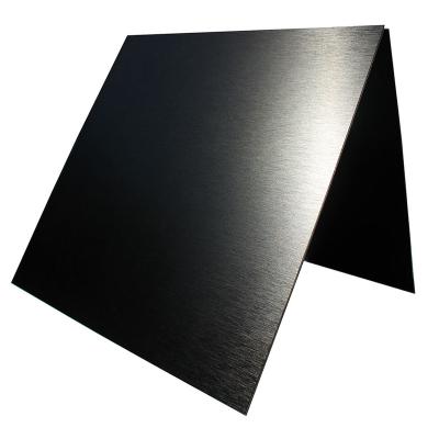 China Black Decoration 0.5mm Rainbow Anodizing Custom CO2 Fiber Laser Engraving Front Panel CNC Anodized Aluminum Plate Labels Signs for sale