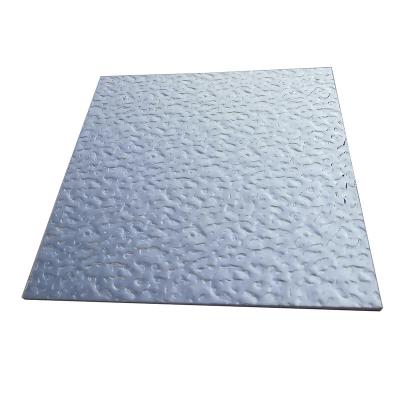 China Metallurgy Orange Peel Pattern Embossed Aluminum Sheet High Reflective Aluminum Mirror Sheet H14 Textured Panel 3003 3005 3105 3004 Plate for sale