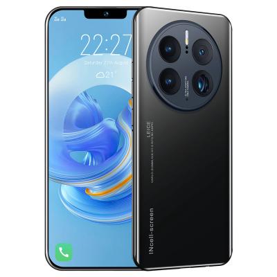 China Dual SIM Card Android 13 Dual Wholesale Best Selling MATE 50 PRO 7.3 inch HD Screen Smartphone 8GB+256GB  48+108MP Face 10-core Processor 6800 for sale