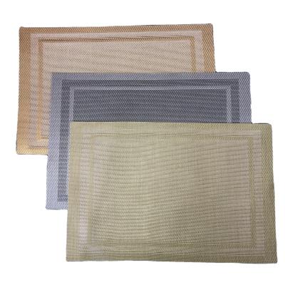 China Sustainable Stocked PVC Place Mat Vinyl Eco - Friendly Material for sale