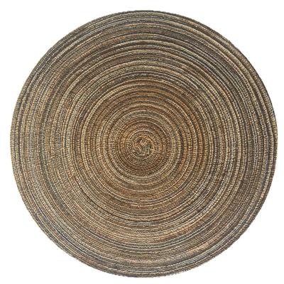 China Tabletex Sustainable Hot Sale Washable Polyester Round Place Mat for sale