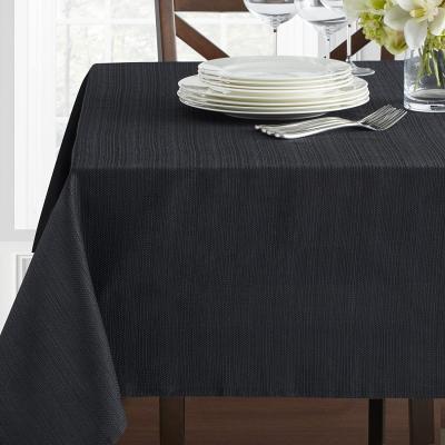 China Waterproof Textured Fabric Tablecloth for sale