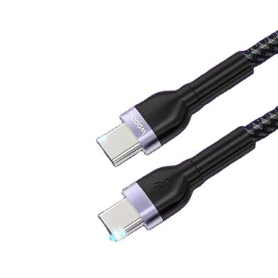 China MP3/MP4 player WOPOW WX14 type c to type c cable fast charging 60W data cable for mobile phone flex cables for sale