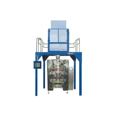 China Food Powder Doypack Grain Filling And Packing Machine Cake Dough Filling Machine for sale