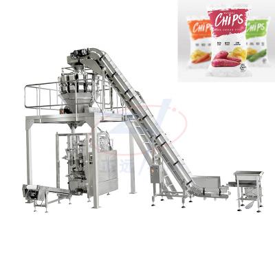 China Food Zengran Automatic Bagging Machine for French Fries Embolsadora VFFS for sale