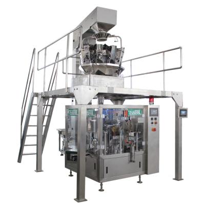 China Cf8-300 Automatic Rotary Food Packing Machine For Pouch Doybag Zipper Bag Filling, Pick Seal, Seeds Packaging Machine for sale