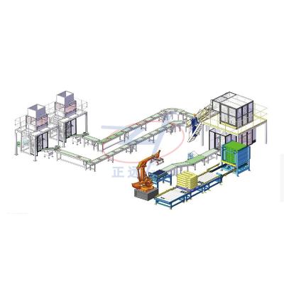 China Complete food packing line for primary pouch secondary zengran packaging machines for sale