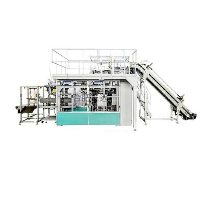 China Food Full Packing Line Used For Seeds Rice Wheat Flour Pouch Secondary Packing for sale