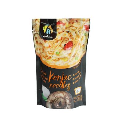 China Low-CARB Noodle Company Instant Fettuccine Pasta Noodle Quick Foods Wholesale Konjac Noodles for sale