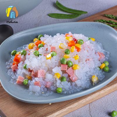 China Fresh Konjac Diet Foods Healthy Keto Rice Low Calories Zero Fat Shirataki White Rice Organic Konjac Rice for sale