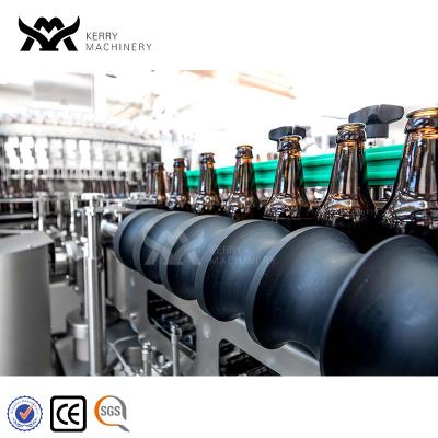 China Full Line Automatic Beverage Beer Brewing Plastic / Glass Bottle Washing Machine Turnkey Filling Capping Maker for sale