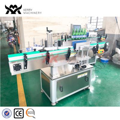 China Screen+Stainless Steel Body Automatic Adhesive Sticker Labeling Machine/Top Surface Automatic Sticker Labeling Machine for sale