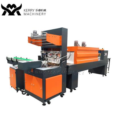 China Automatic Beverage PE Film Shrink Wrapping Machine For Bottle And Box for sale