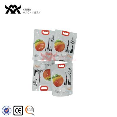 China Waterproof stand up aseptic pouch aseptic bag with vitop aseptic packaging for sale