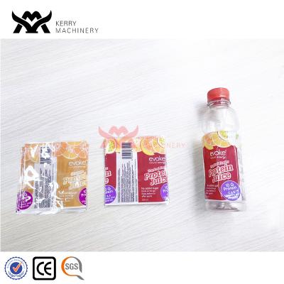 China Waterproof Customized Design PET/PVC Shrink Wrap Label/PVC Plastic Shrink Sleeve Label For Water Bottle for sale