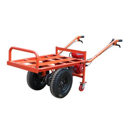 China Tools factory directly sale gasoline engine fram tractor mini four wheel dumper for sale