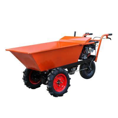 China Factory Flat Panel Handling Electric Hand-Push Ash Bucket Truck Dump Truck for sale