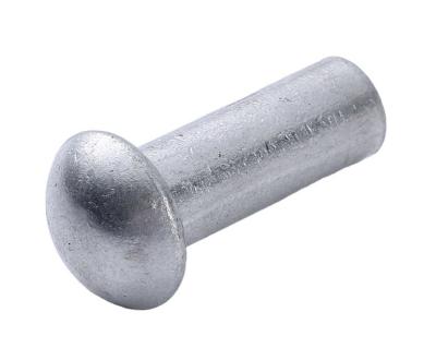 China Bags Brilliant Skills Riveted Parts Head Solid Rivet Fasteners Aluminum Rivet for sale