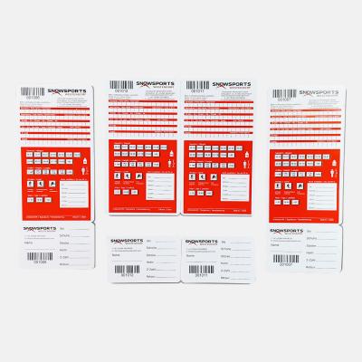 China Hot Selling Custom Tickets Fly Tickets Activity Tickets Bike Stickers Ranrun1 for sale