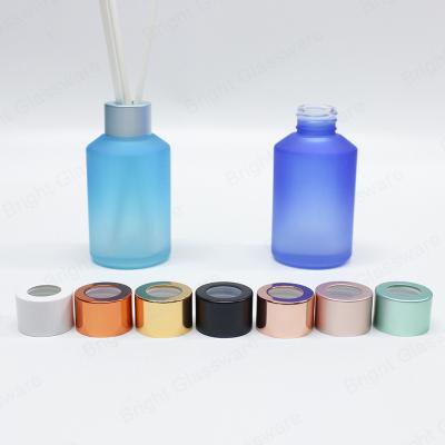 China Spill Non Reed Diffuser Caps Luxury Wholesale 24/410 28/410 Colored Aluminum Lid For Aroma Diffuser Bottle Metal Lid for sale