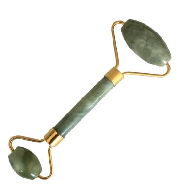 China Natural Green Black Jade Roller Beauty Portable Healthy Facial Body Neck Head Foot For Face Massager Tool for sale