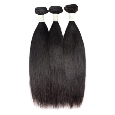 China Virgin Brazilian Soft Smooth Thick Shedding Barely Cuticle Aligned Bundles Mink Raw Unprocessed Brazilian Hair for sale