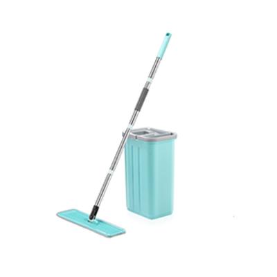 China Durable 360 ​​Spin Magic Broom With Easy Handle Microfiber Bucket Wring Mop Clean Bucket Rotation Flat Floor Mop Set for sale