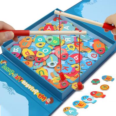 China 3 In One Kids 3D Fish Baby Educational Toys EVA Magnetic Fishing Games Toy Outdoor Games For Children for sale