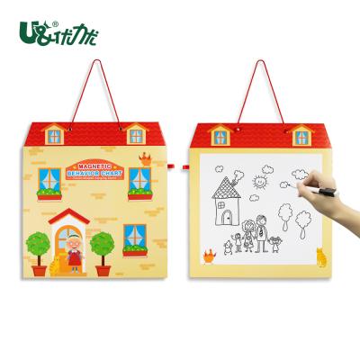 China 5 in 1 UCMD Child Calendar Two Multi-Function Design Behavior Chore Chart Magnetic Kid Reward Chart for sale