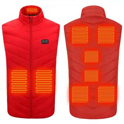 China Women's Electric Smart Filling Intelligent Constant Temperature Vest Anti-wrinkle Warm Heating Jacket for sale