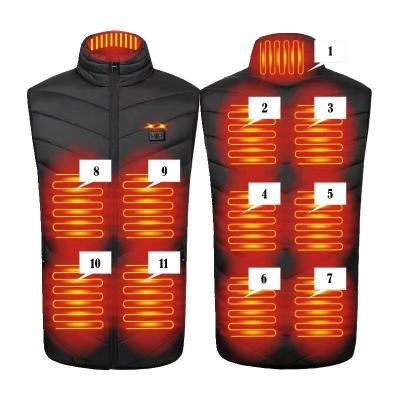 China Anti-wrinkle USB Heating Thermostat Mens Womens Full Body Rechargeable Heating Vest for sale