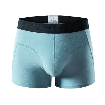 China OEM Custom Soft Breathable Sport Cotton Anti-Static Mens Underwear Premium Men's Running Boxer Shorts Slim Fit Men Underwear for sale