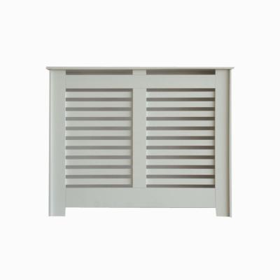 China PANEL Deep White Home Furniture Color MDF Radiator Cover for sale