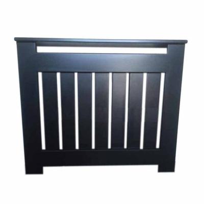 China Eco - Friendly Cold Winter Furniture Black Color Home Style Radiator Cover for sale