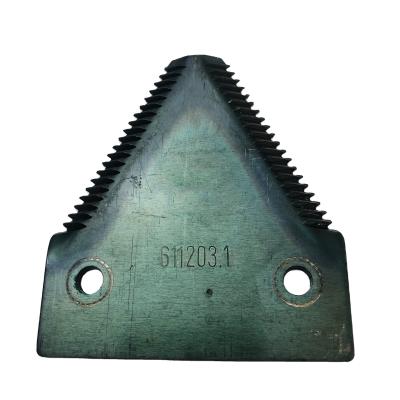 China Combine Harvesters Knife Section 611203.1 For Combine Harvester Claas Blade Spare Parts for sale