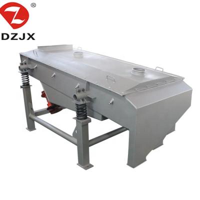 China Food Processing Linear Vibrating Screen With Polyester Linear Screen Fabric For China Powder for sale