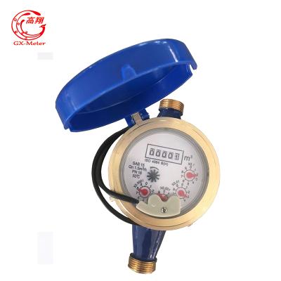 China Reed switch water meter with pulse output Multi water meter Dry water meters en venta