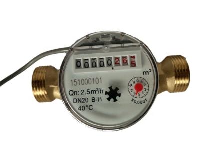 Cina Single-jet dry dial type impulse transfer water meter in vendita