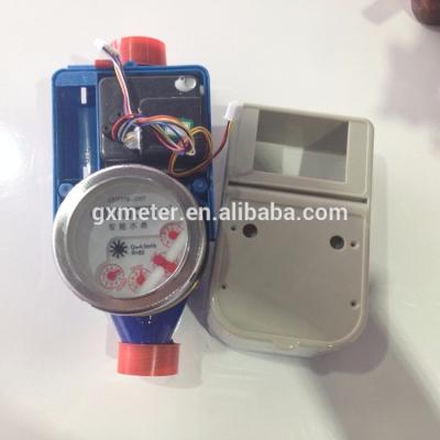 China Reed switch pulse water meter with motor valve water meter en venta