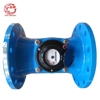 China 2 inch water meter price cast iron flange type flow meter woltman compound water meter for sale