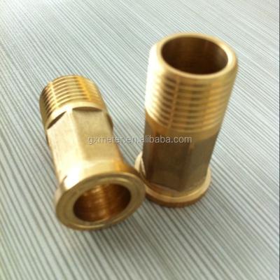 China connecting fitting Water meter connector brass water meter en venta