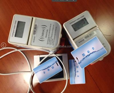 China Water meters pre paid RF card prepaid smart water meter for sale